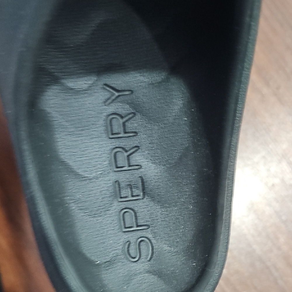 Sperry Black Slide Sandals - Picture 3 of 4